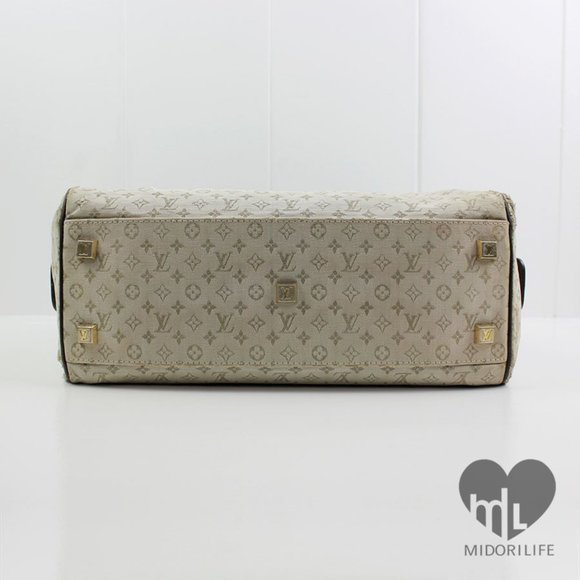 LOUIS VUITTON Vintage Monogram Mini Lin Canvas Josephine GM Shoulder Bag - Picture 9 of 16